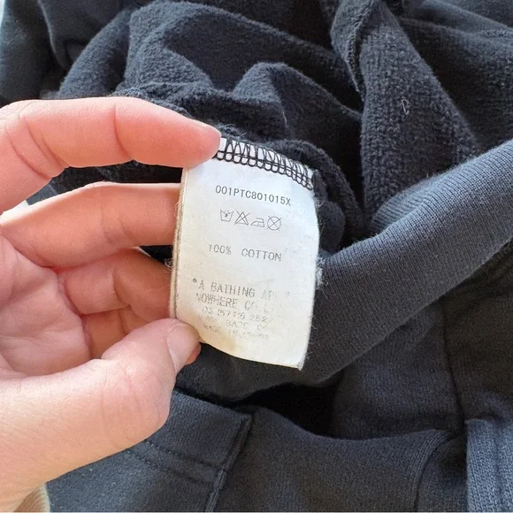 A Bathing Ape Sweatapants Size XL